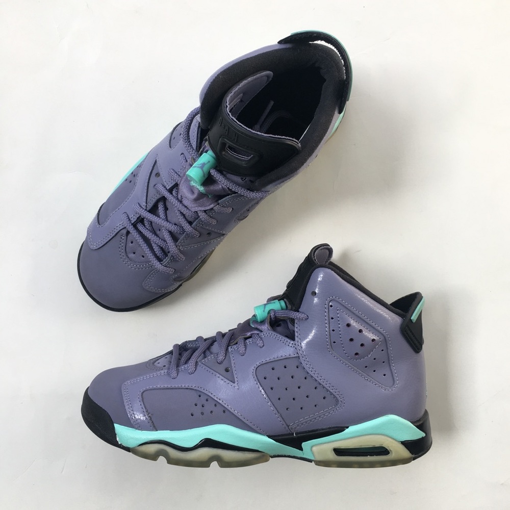 SOLD! Nike Air Jordan 6 Iron Purple VI Shoes Jordans - Picture 14 of 14